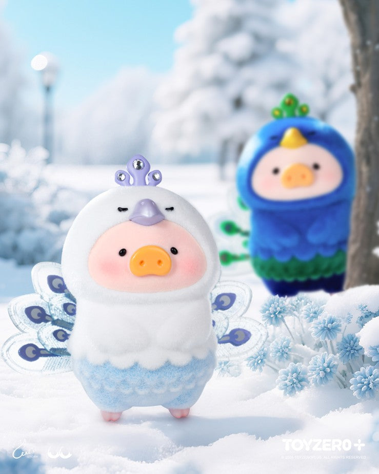 LuLu The Piggy - Animal Party Limited Edition (White Peacock)