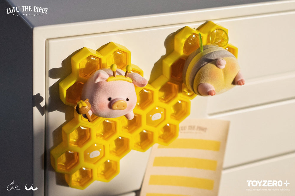 LuLu The Piggy Farmer - 3D Magnet