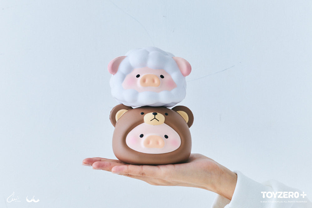 LuLu the Piggy Sheep & Bear - Squishy Set