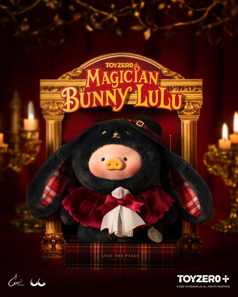 LuLu the Piggy - Vinyl Face Plush Keychain (Magician Bunny LuLu ver.)