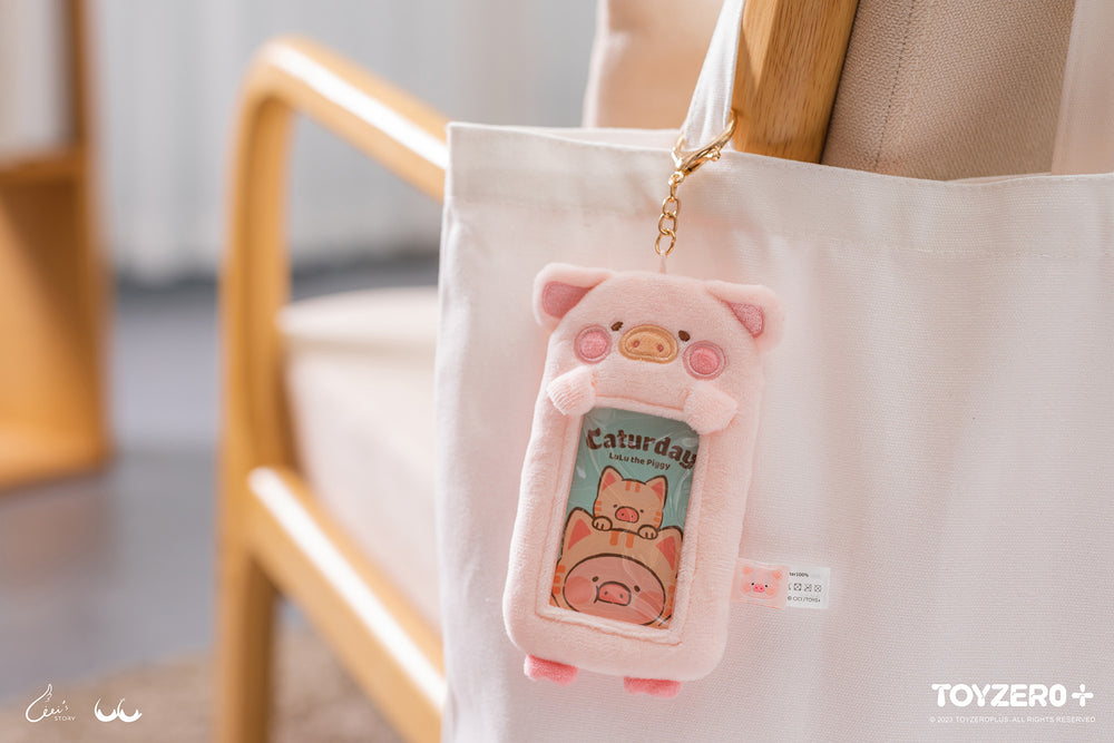 LuLu The Piggy Caturday - Photocard Holder Keyring (LuLu/MiMi)