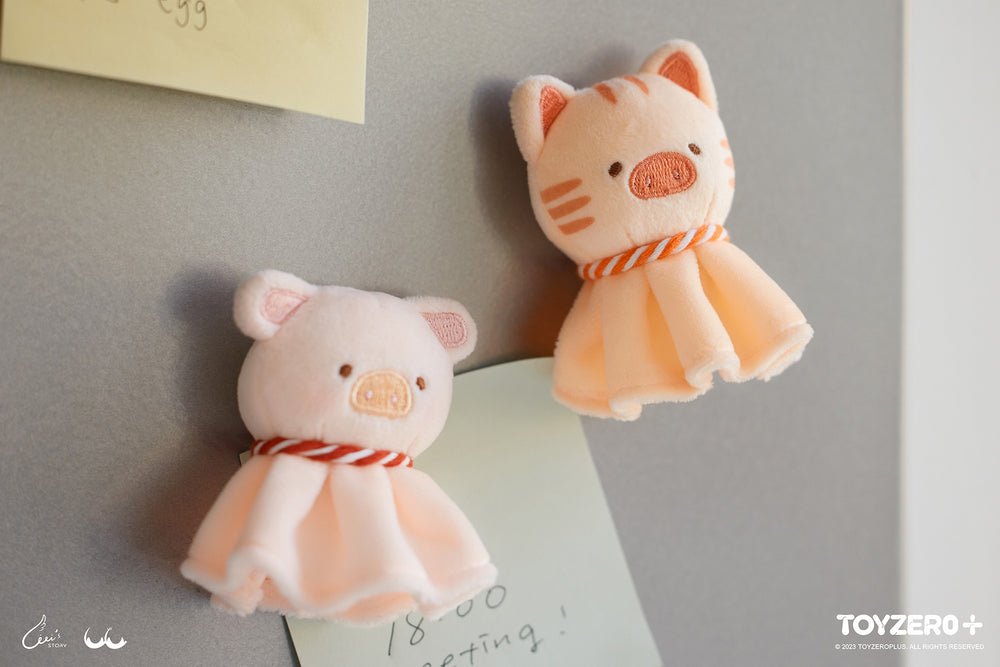 LuLu the Piggy Find Your Way - LuLu Teru Teru Bozu Plush Magnet